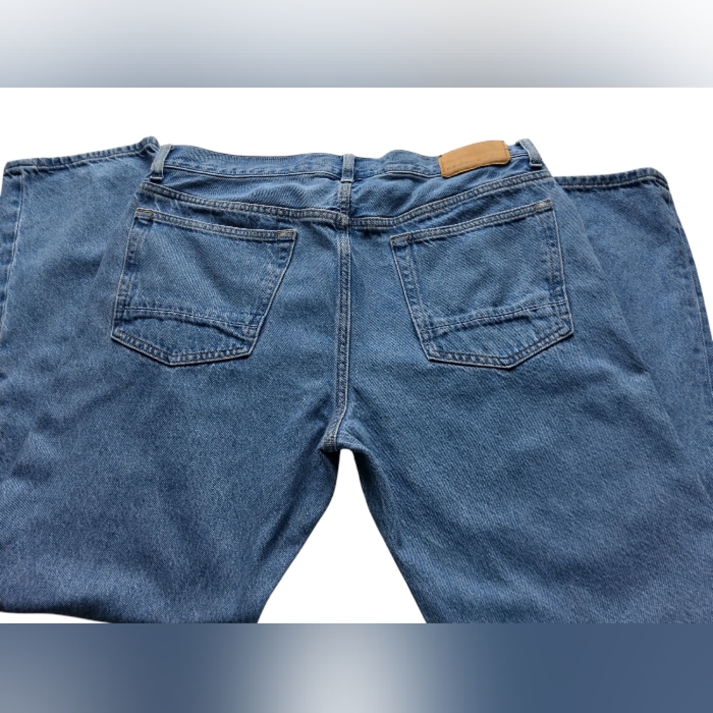 Pacsun Men’s Baggy Fit Jeans Light Wash Straight Leg 100% Cotton Size 34x32 - Picture 10 of 15